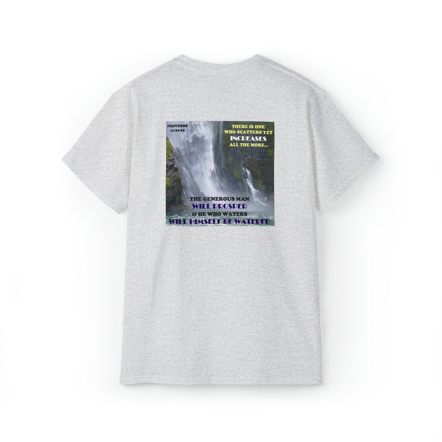 THE GENEROUS MAN WILL PROSPER   Proverbs 11:24-25