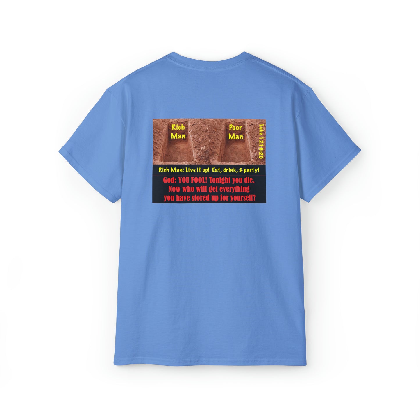 RICH MAN — POOR MAN  Luke 12:16-20