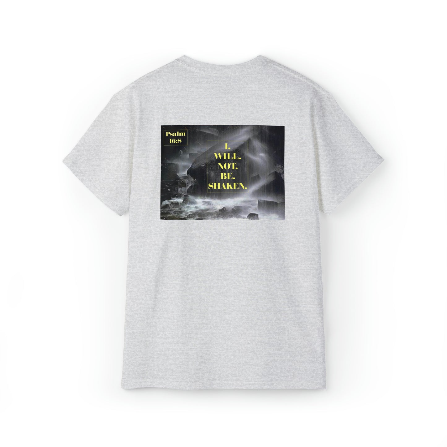 I.WILL.NOT.BE.SHAKEN.  Psalm 16:8
