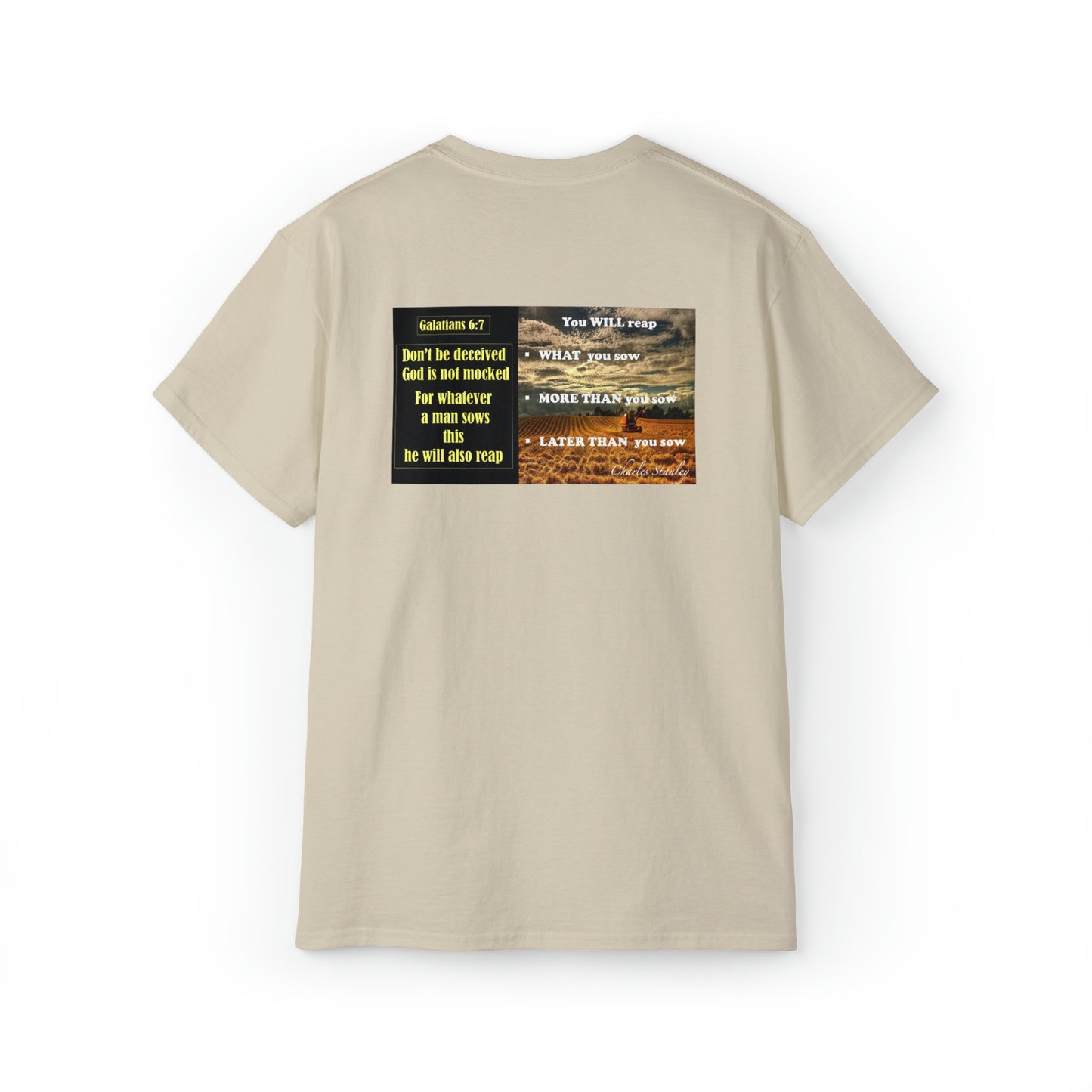 WHATEVER A MAN SOWS THIS HE WILL ALSO REAP  Galatians 6:7