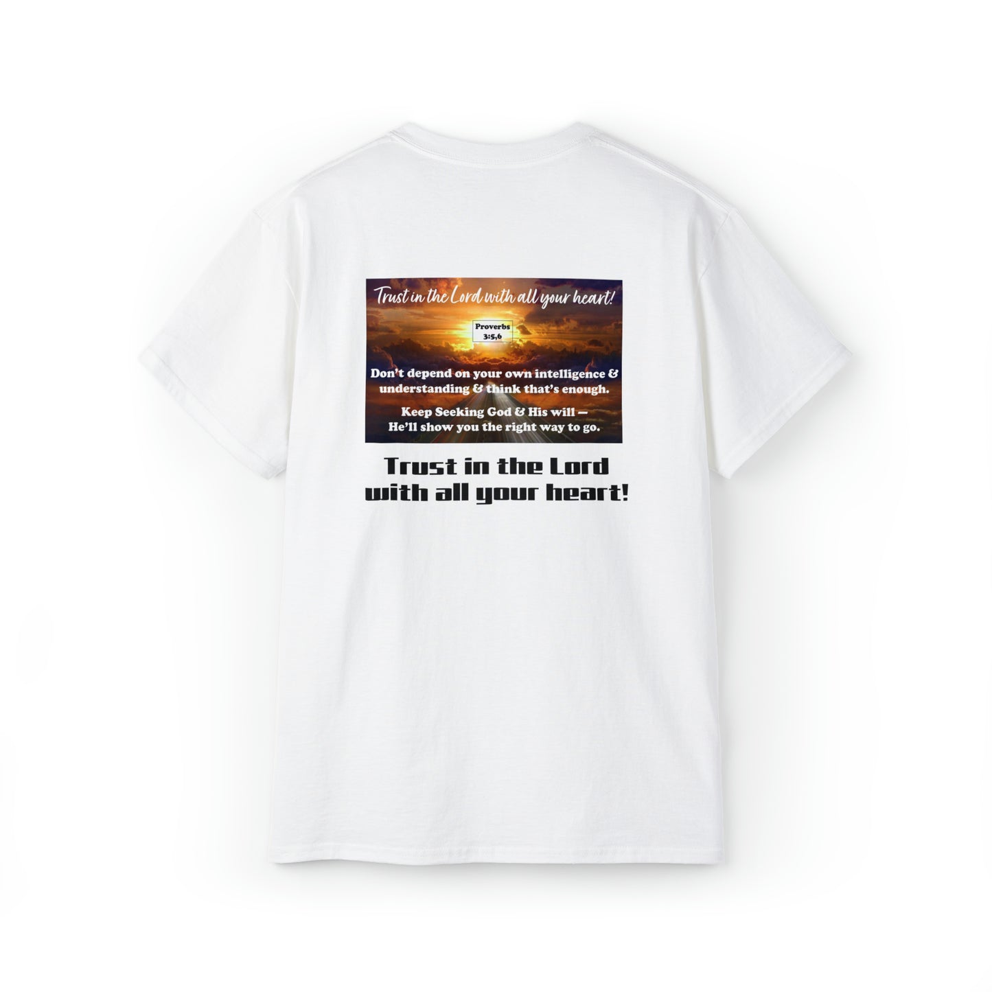 TRUST IN THE LORD WITH ALL YOUR HEART   Proverbs 3:5,6