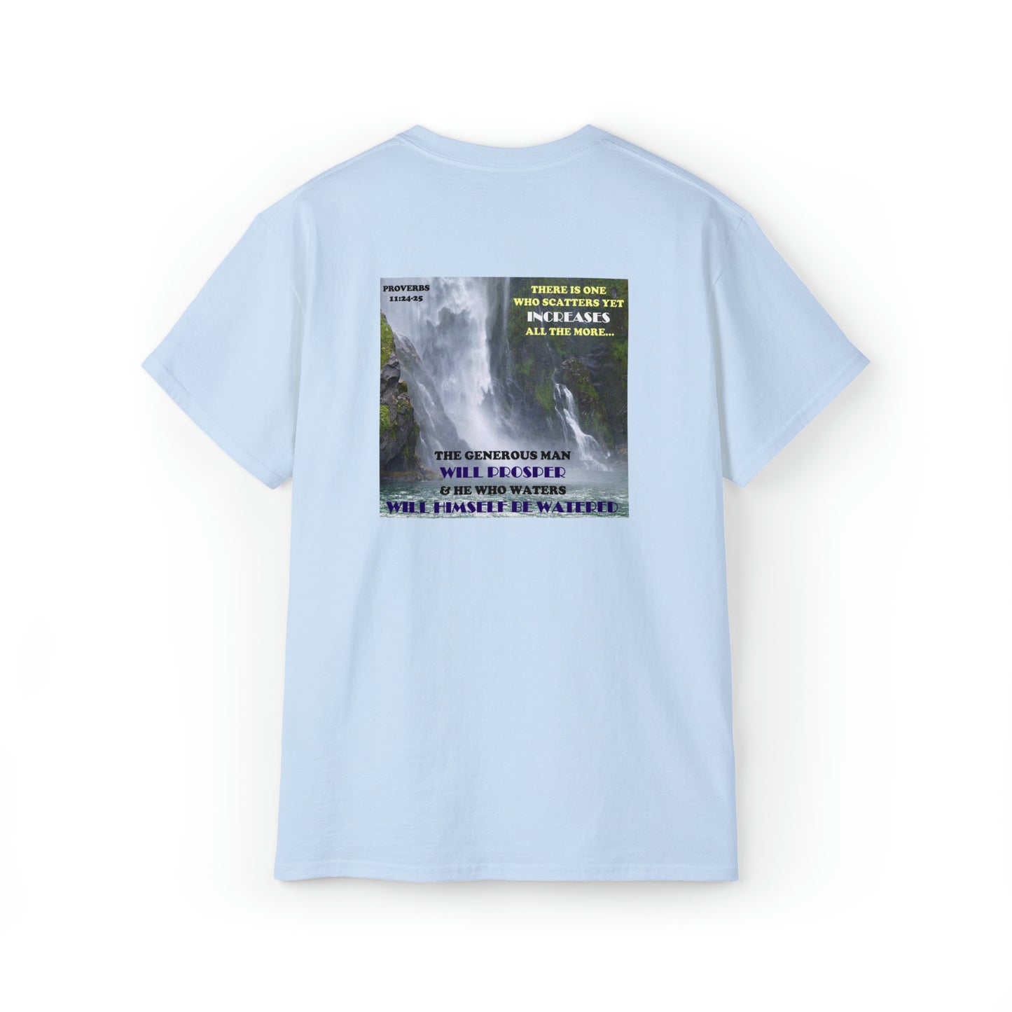 THE GENEROUS MAN WILL PROSPER   Proverbs 11:24-25