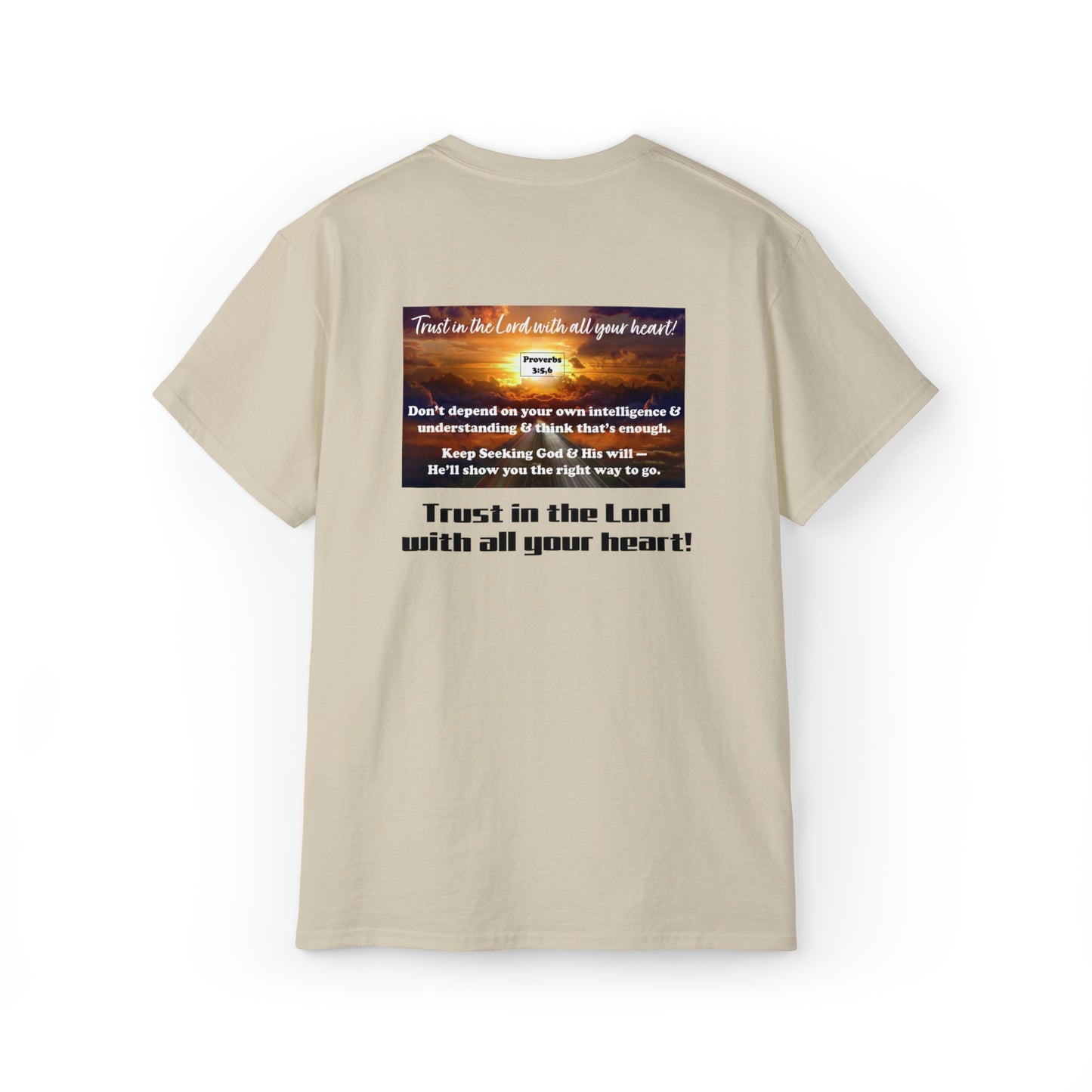 TRUST IN THE LORD WITH ALL YOUR HEART   Proverbs 3:5,6