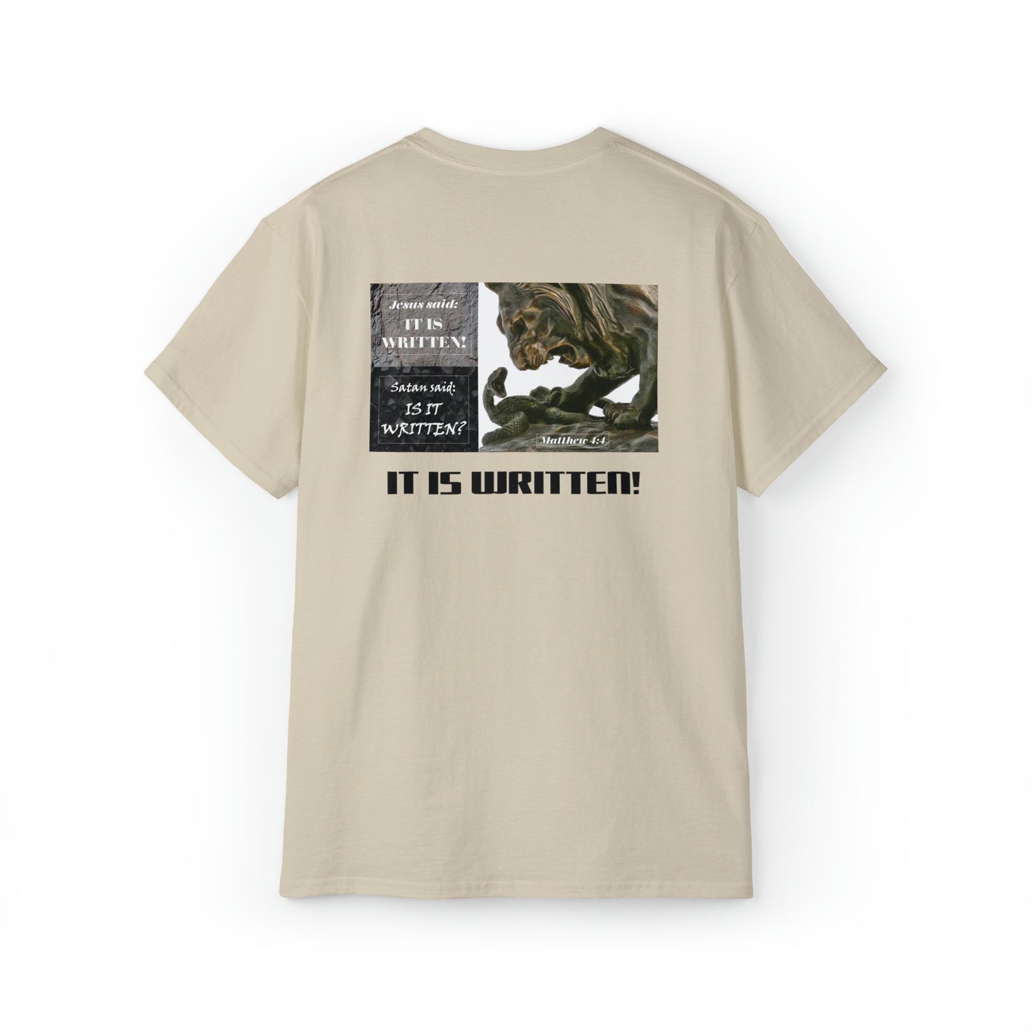 IT IS WRITTEN!  Matthew 4:4