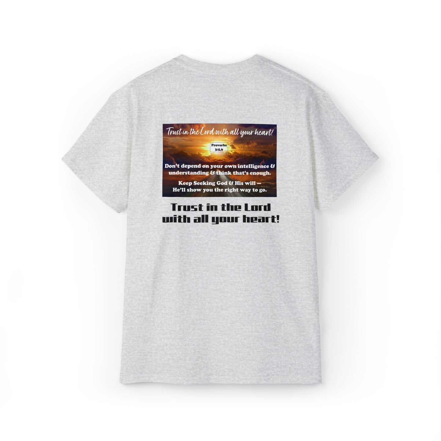 TRUST IN THE LORD WITH ALL YOUR HEART   Proverbs 3:5,6