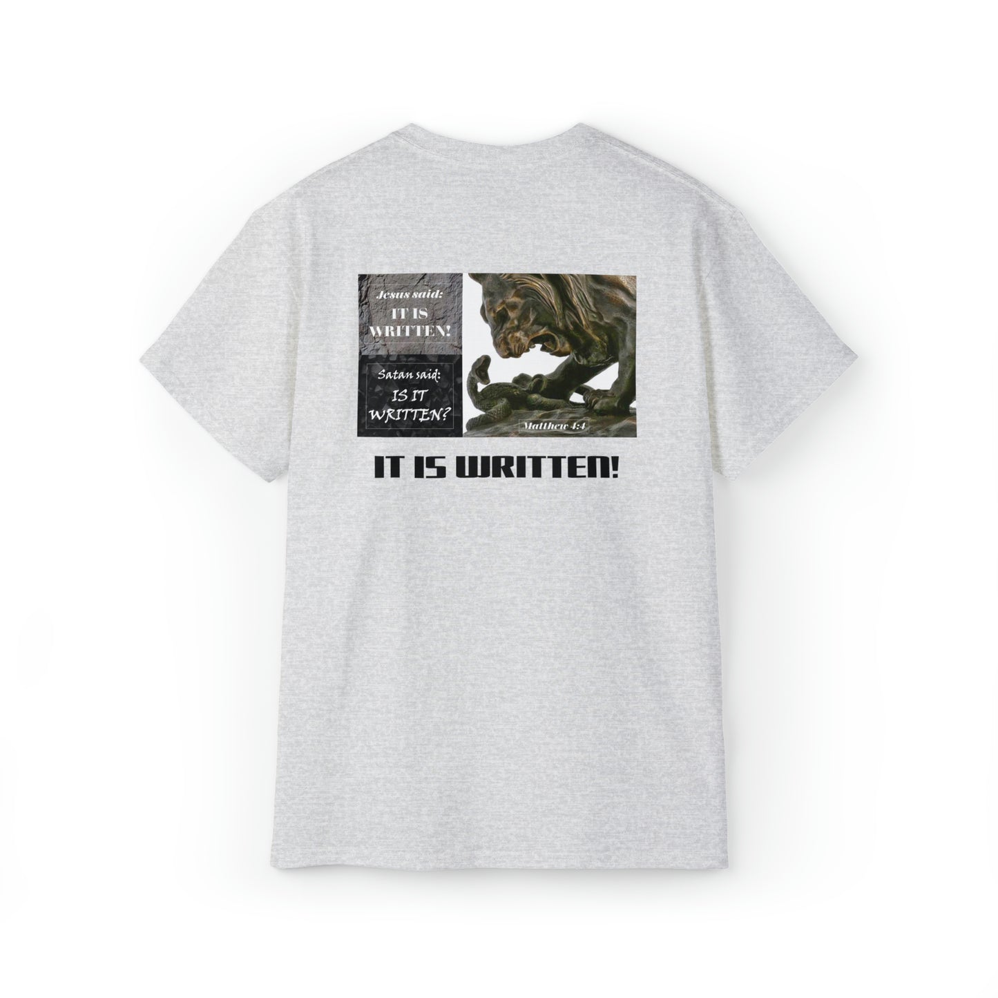 IT IS WRITTEN!  Matthew 4:4