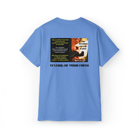 THE TESTING OF YOUR FAITH  James 1:2-4