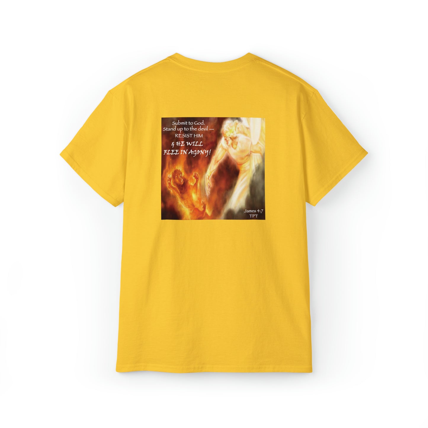 RESIST THE DEVIL & HE WILL FLEE IN AGONY!  James 4:7 TPT