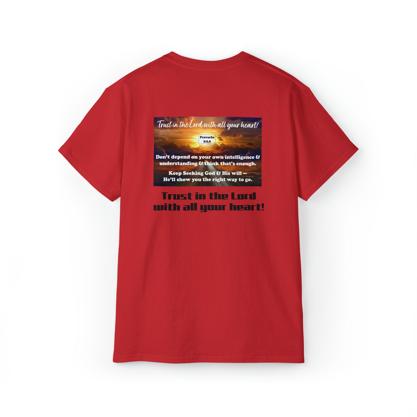 TRUST IN THE LORD WITH ALL YOUR HEART   Proverbs 3:5,6