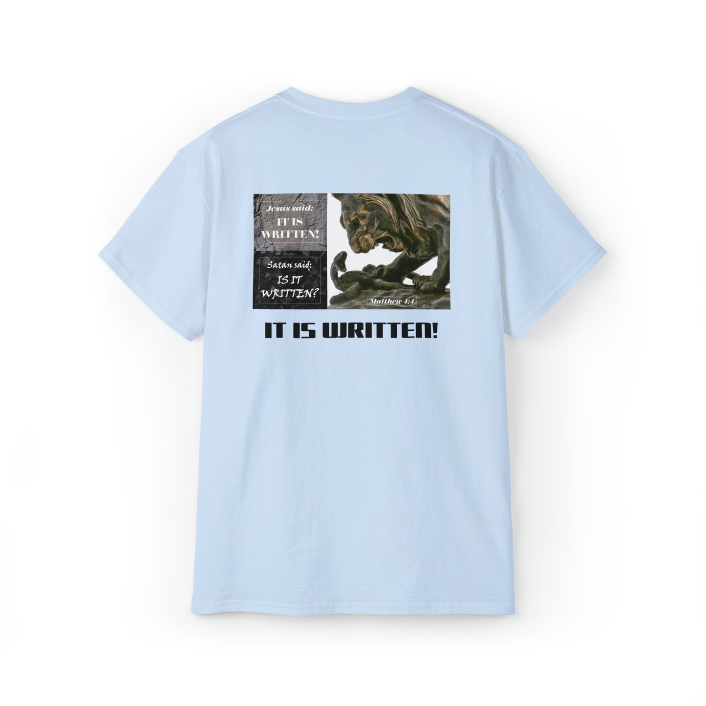 IT IS WRITTEN!  Matthew 4:4