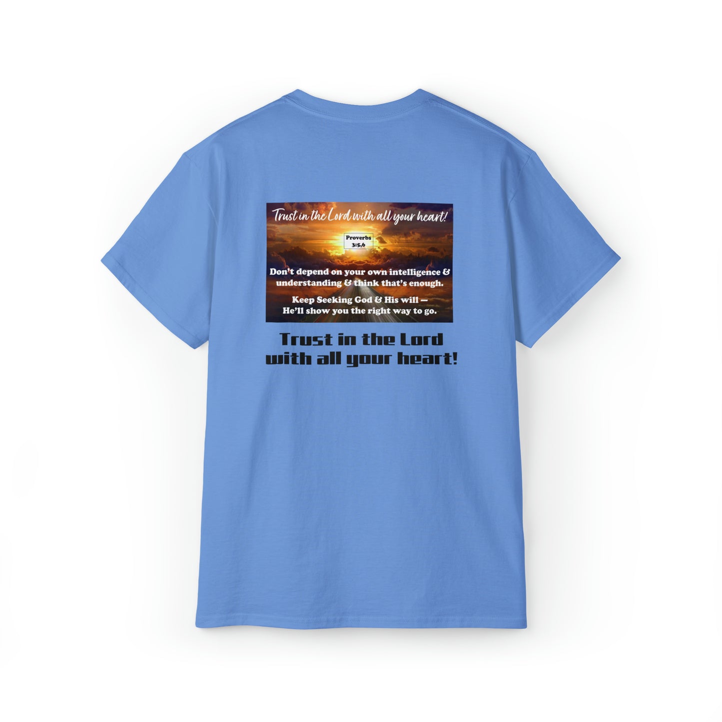 TRUST IN THE LORD WITH ALL YOUR HEART   Proverbs 3:5,6