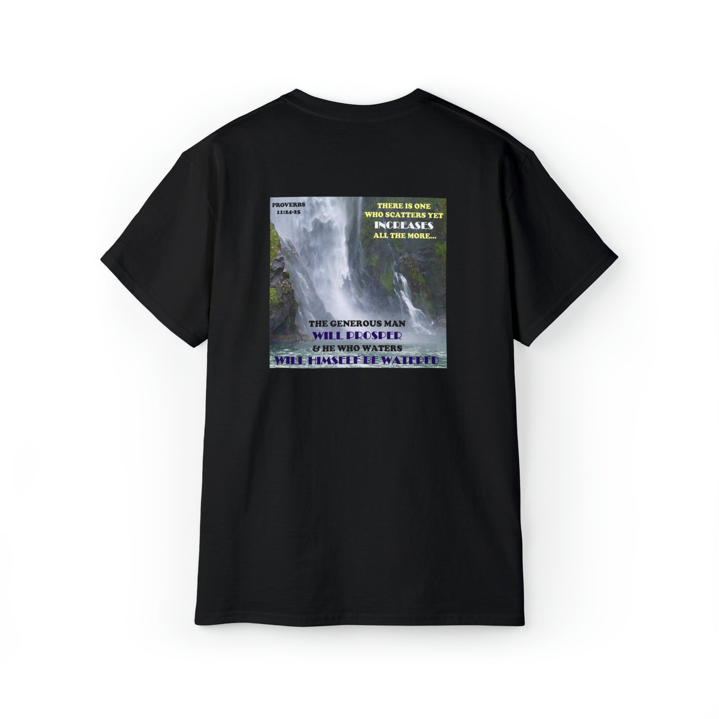 THE GENEROUS MAN WILL PROSPER   Proverbs 11:24-25