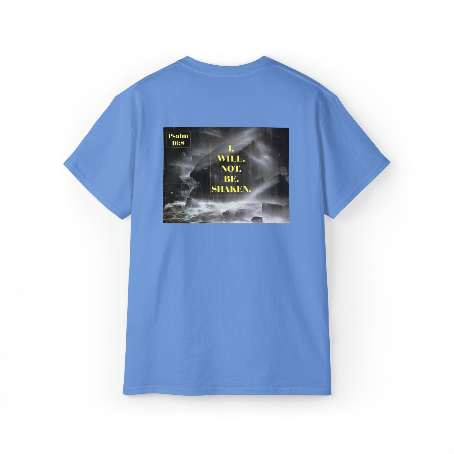 I.WILL.NOT.BE.SHAKEN.  Psalm 16:8