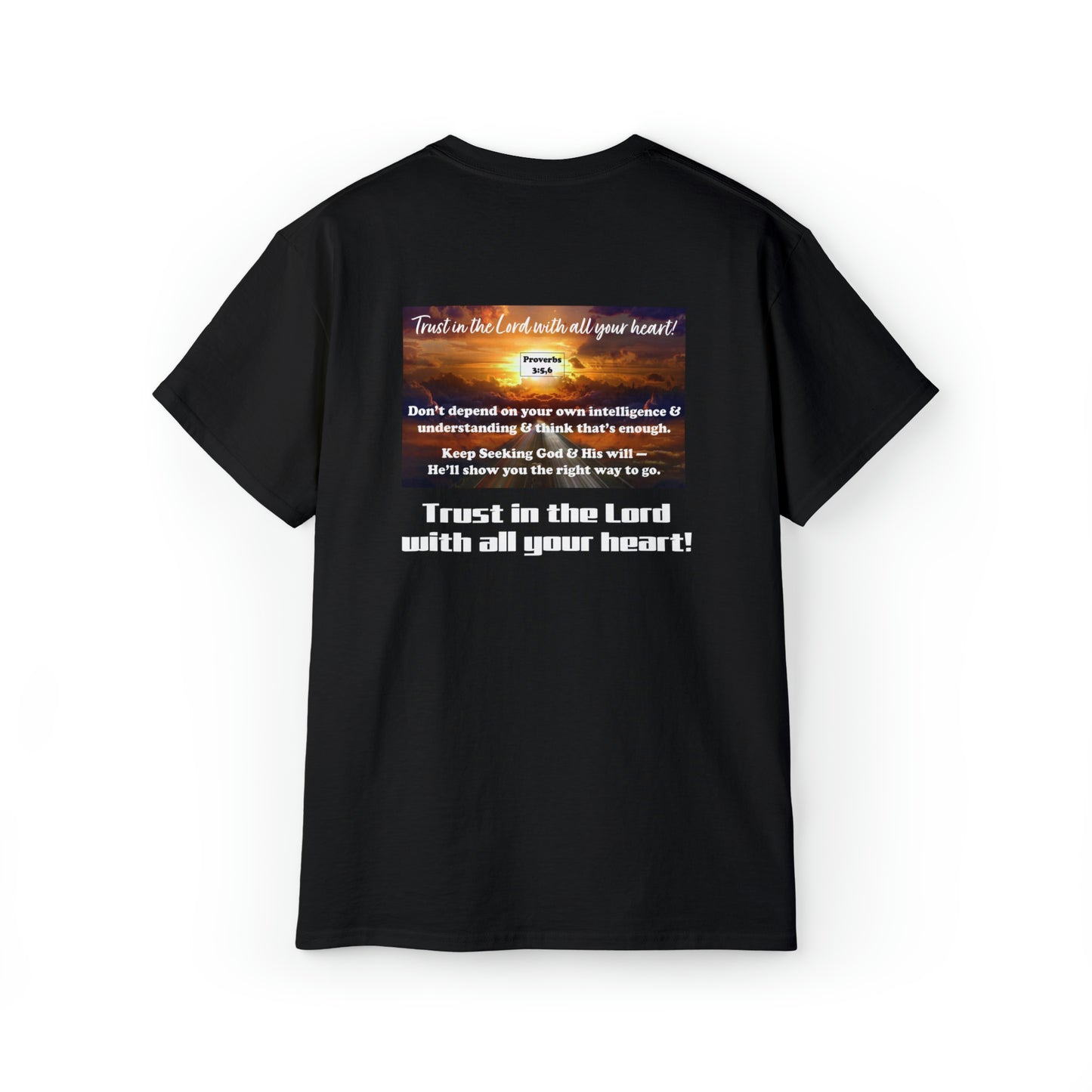 TRUST IN THE LORD WITH ALL YOUR HEART   Proverbs 3:5,6