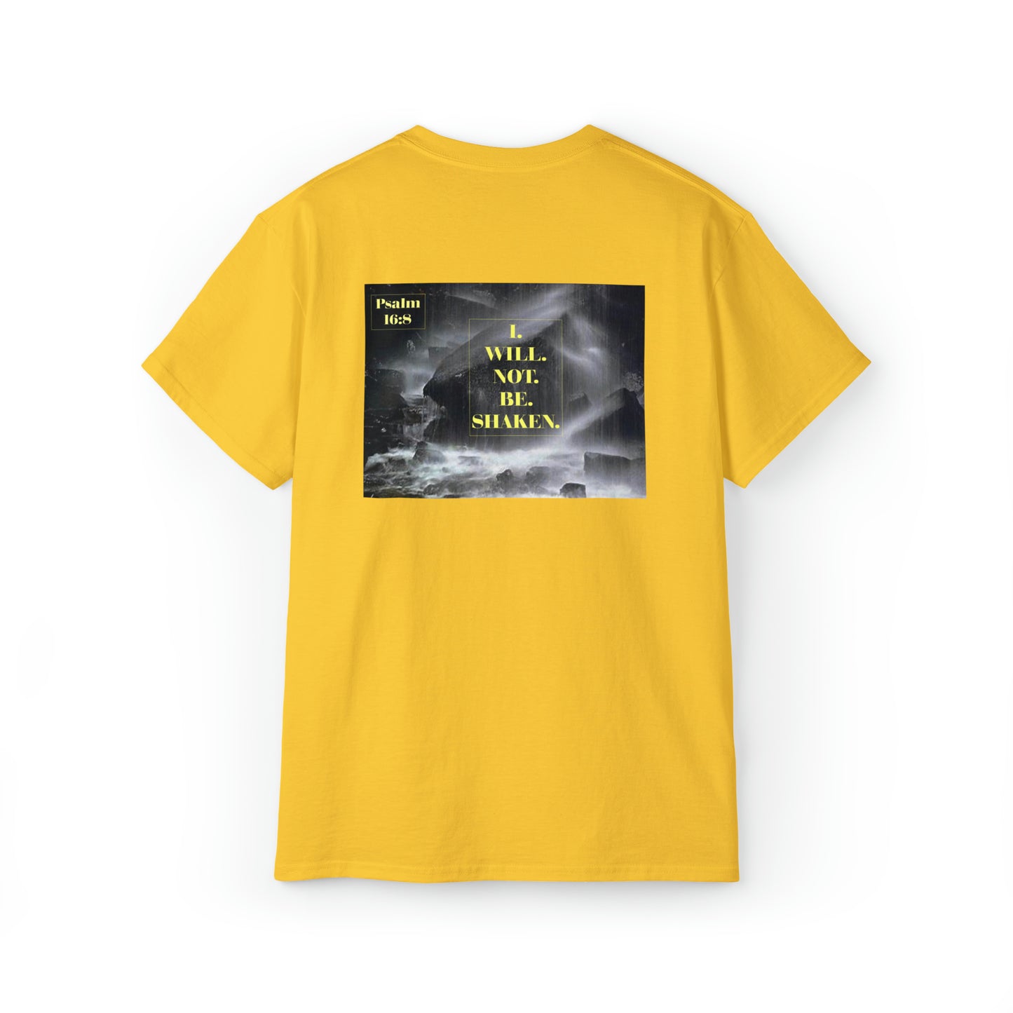I.WILL.NOT.BE.SHAKEN.  Psalm 16:8