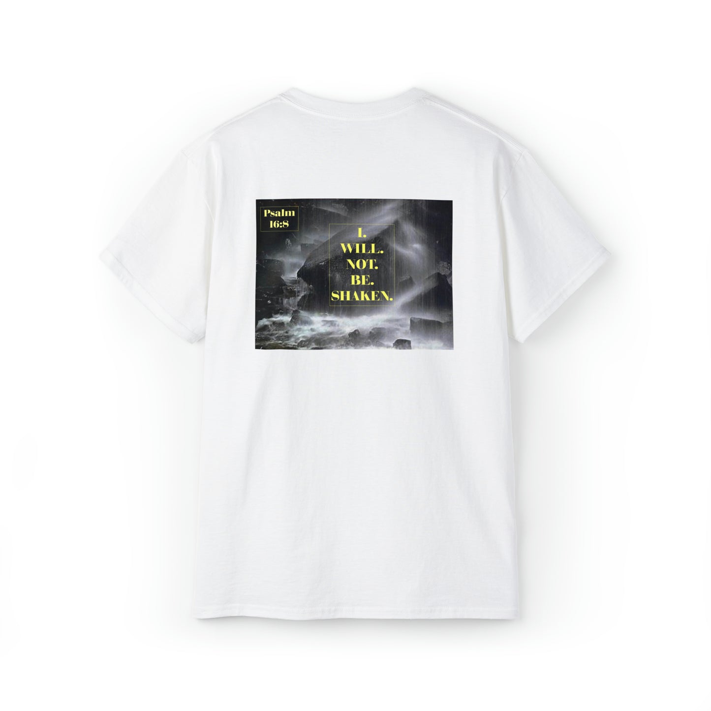 I.WILL.NOT.BE.SHAKEN.  Psalm 16:8